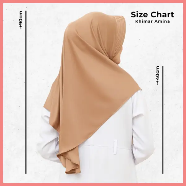 Khimar Instan Pad Antem Hamidah - Gambar 3